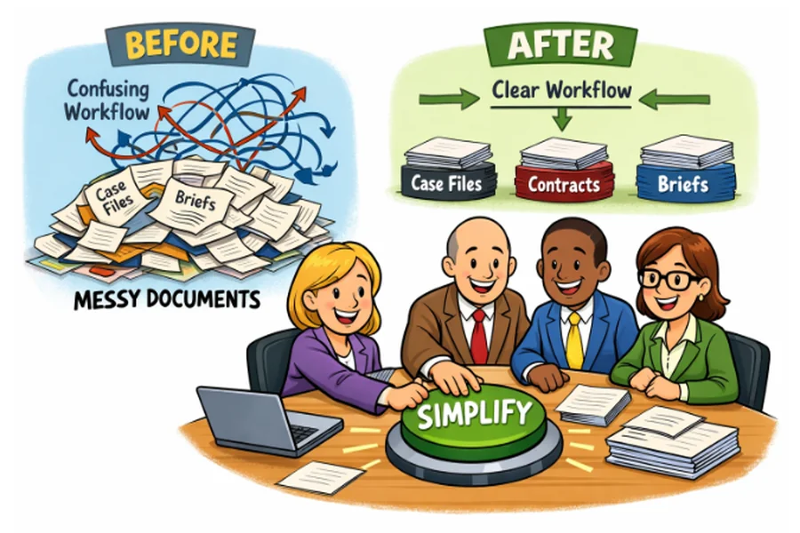 How Legal Teams Can Simplify Their Workflows