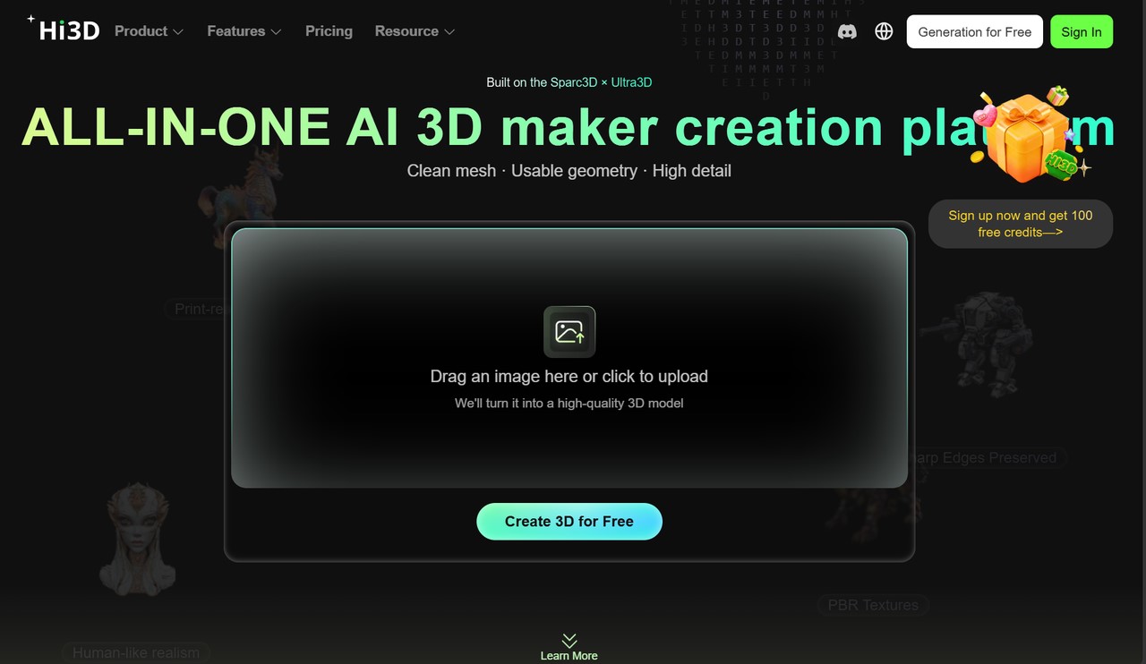 3D Creation