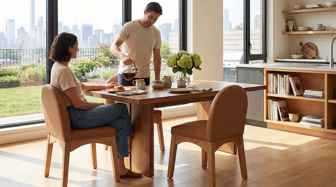 How Leather Dining Chairs Bring Comfort and Style to Modern Dining Spaces