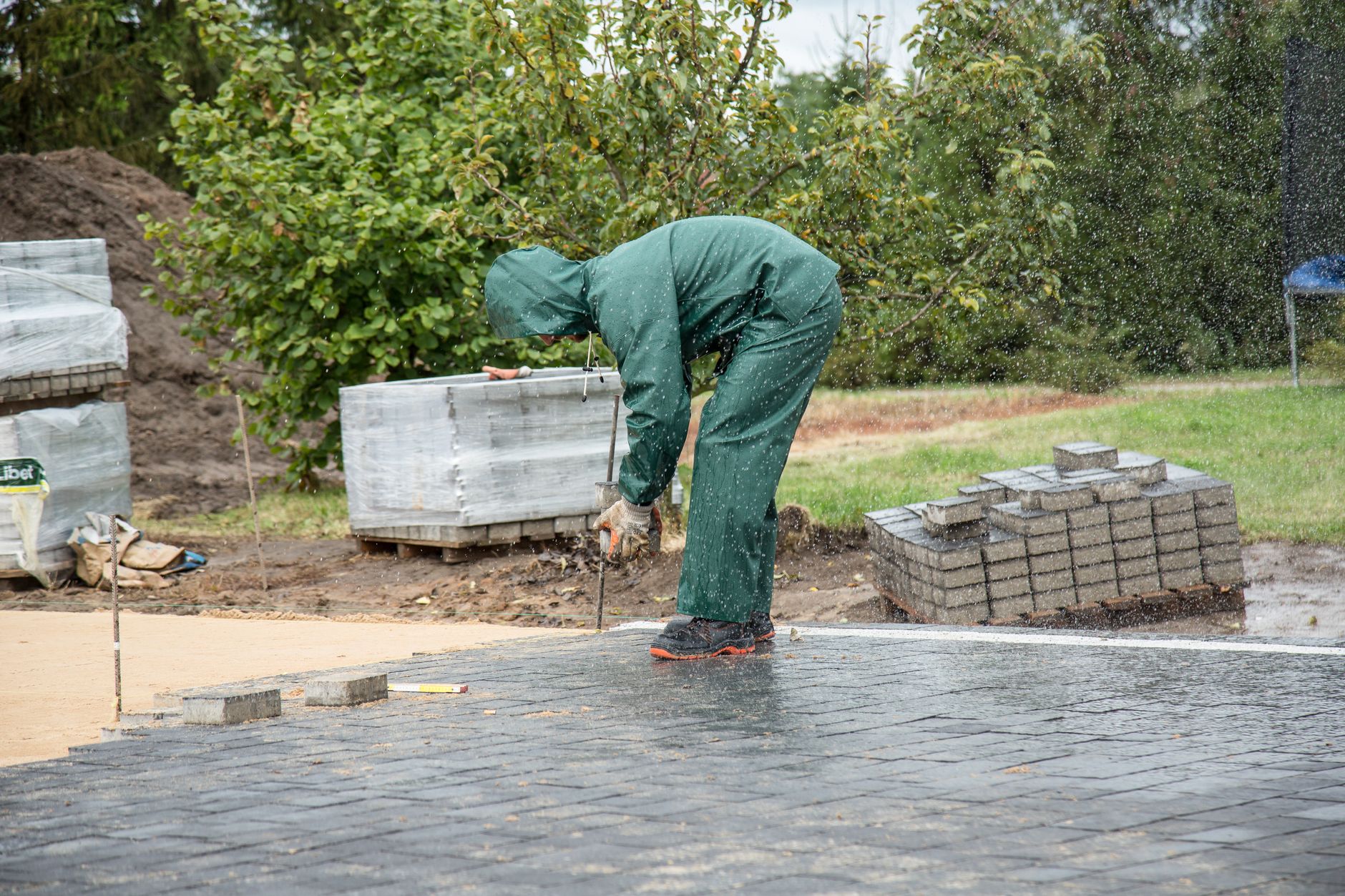 Driveway Paver Installation